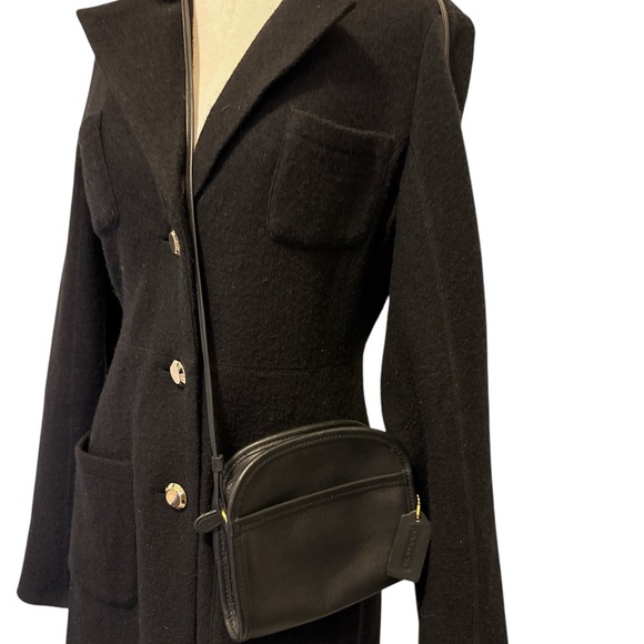 DKNY Black Boiled Wool Knit
Four Pocket Longer Duster
Sweater Jacket 2 ,NEW $169 - Picture 7 of 11